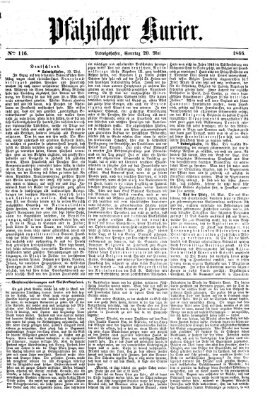 Pfälzischer Kurier Sonntag 20. Mai 1866