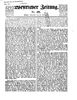 Westricher Zeitung Mittwoch 16. Mai 1855