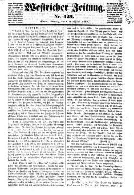Westricher Zeitung Donnerstag 6. November 1856