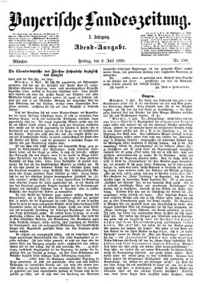Bayerische Landeszeitung Freitag 9. Juli 1869