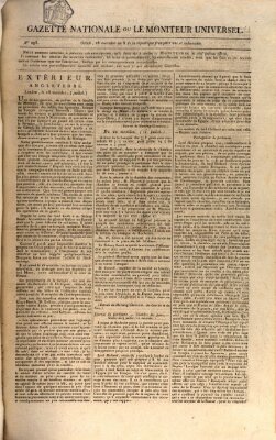 Gazette nationale, ou le moniteur universel (Le moniteur universel) Donnerstag 17. Juli 1800
