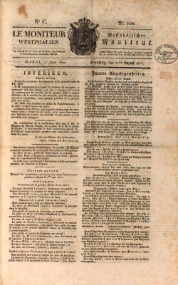 Le Moniteur westphalien Dienstag 21. August 1810