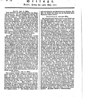 Le Moniteur westphalien Freitag 29. März 1811