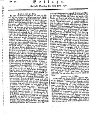 Le Moniteur westphalien Sonntag 7. April 1811