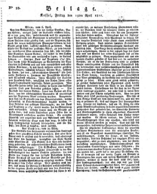 Le Moniteur westphalien Freitag 19. April 1811