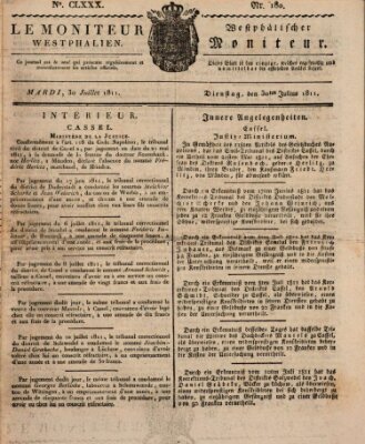 Le Moniteur westphalien Dienstag 30. Juli 1811