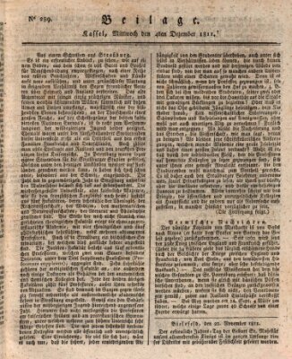 Le Moniteur westphalien Mittwoch 4. Dezember 1811