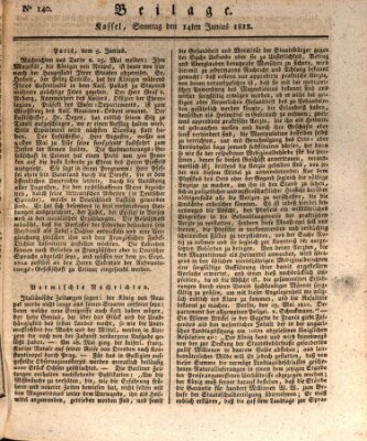 Le Moniteur westphalien Sonntag 14. Juni 1812