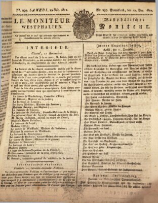Le Moniteur westphalien Samstag 12. Dezember 1812
