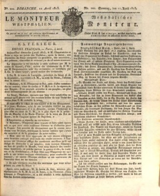 Le Moniteur westphalien Sonntag 11. April 1813