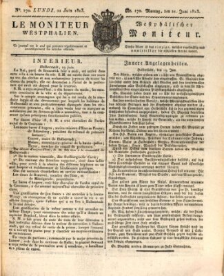 Le Moniteur westphalien Montag 21. Juni 1813