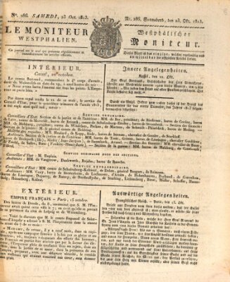 Le Moniteur westphalien Samstag 23. Oktober 1813