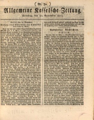 Le Moniteur westphalien Dienstag 30. November 1813