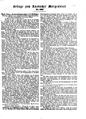 Ansbacher Morgenblatt Mittwoch 24. September 1862