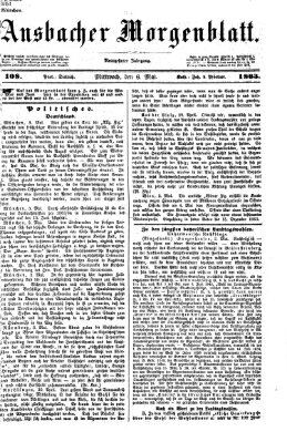 Ansbacher Morgenblatt Mittwoch 6. Mai 1863