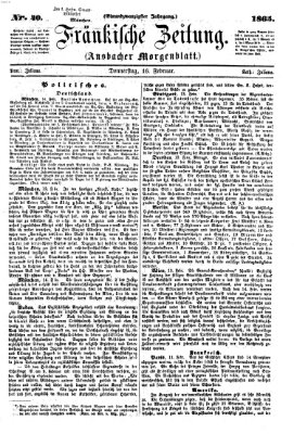 Fränkische Zeitung (Ansbacher Morgenblatt)