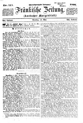 Fränkische Zeitung (Ansbacher Morgenblatt) Samstag 12. Mai 1866
