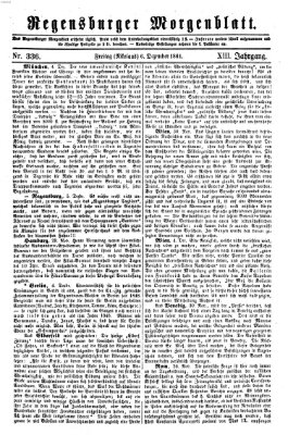 Regensburger Morgenblatt Freitag 6. Dezember 1861