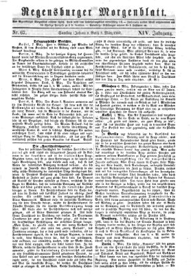 Regensburger Morgenblatt Samstag 8. März 1862