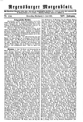 Regensburger Morgenblatt Donnerstag 5. Juni 1862