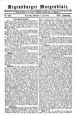 Regensburger Morgenblatt Donnerstag 12. Juni 1862