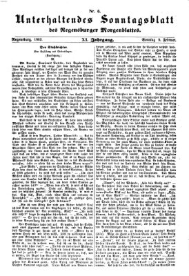 Regensburger Morgenblatt Sonntag 9. Februar 1862