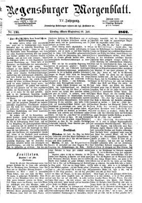 Regensburger Morgenblatt Dienstag 22. Juli 1862