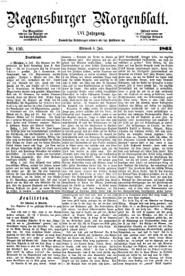 Regensburger Morgenblatt Mittwoch 8. Juli 1863