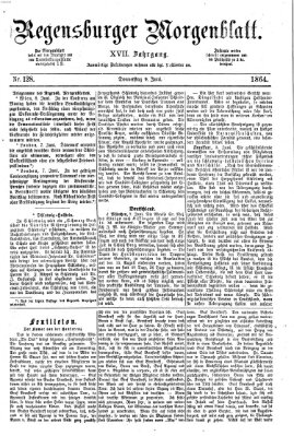 Regensburger Morgenblatt Donnerstag 9. Juni 1864