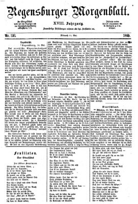 Regensburger Morgenblatt Mittwoch 31. Mai 1865