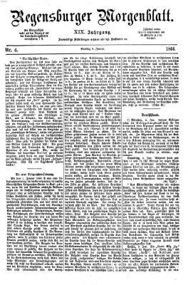 Regensburger Morgenblatt Samstag 6. Januar 1866