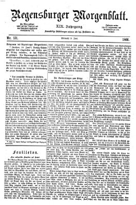 Regensburger Morgenblatt Mittwoch 13. Juni 1866