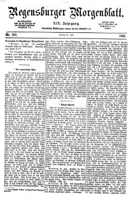 Regensburger Morgenblatt Freitag 27. Juli 1866