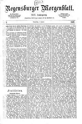 Regensburger Morgenblatt Donnerstag 3. Januar 1867