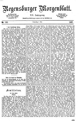 Regensburger Morgenblatt Donnerstag 9. Mai 1867