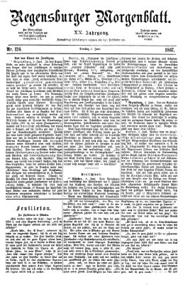 Regensburger Morgenblatt Dienstag 4. Juni 1867