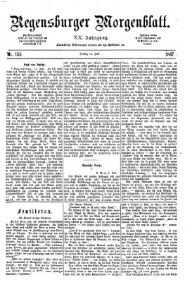 Regensburger Morgenblatt Freitag 12. Juli 1867