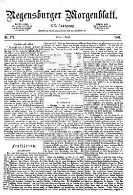 Regensburger Morgenblatt Freitag 9. August 1867