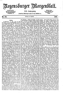 Regensburger Morgenblatt Sonntag 22. Dezember 1867