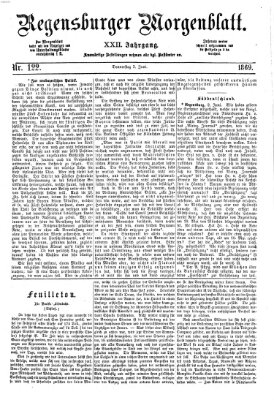 Regensburger Morgenblatt Donnerstag 3. Juni 1869