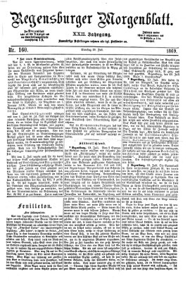 Regensburger Morgenblatt Dienstag 20. Juli 1869