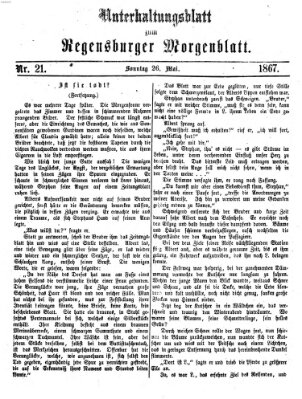 Regensburger Morgenblatt Sonntag 26. Mai 1867