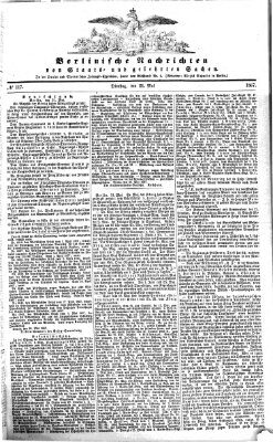Berlinische Nachrichten von Staats- und gelehrten Sachen Dienstag 21. Mai 1867