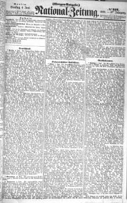 Nationalzeitung Dienstag 5. Juni 1860