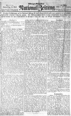 Nationalzeitung Donnerstag 21. Juni 1860