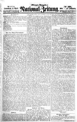 Nationalzeitung Samstag 13. April 1861