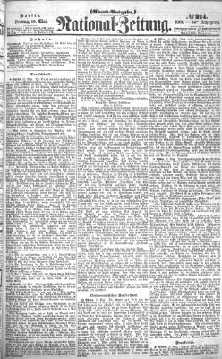Nationalzeitung Freitag 10. Mai 1861