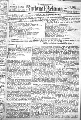 Nationalzeitung Donnerstag 27. Juni 1861