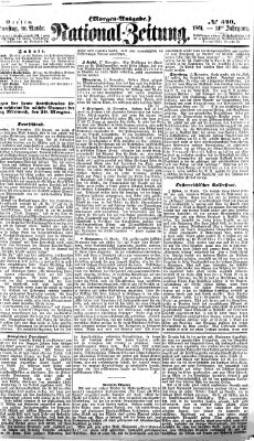 Nationalzeitung Dienstag 19. November 1861