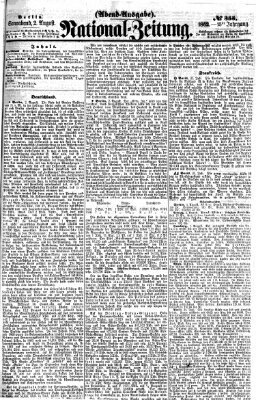 Nationalzeitung Samstag 2. August 1862